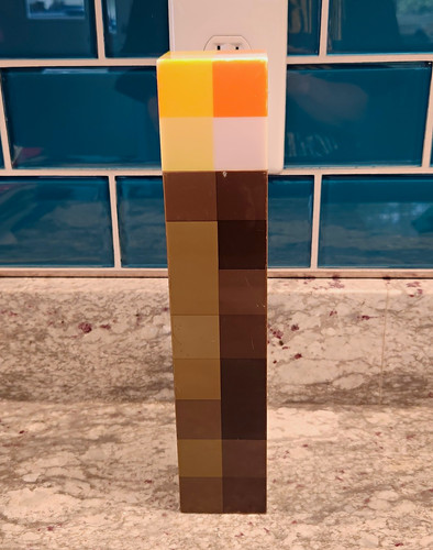 Minecraft torch wall led - torch,